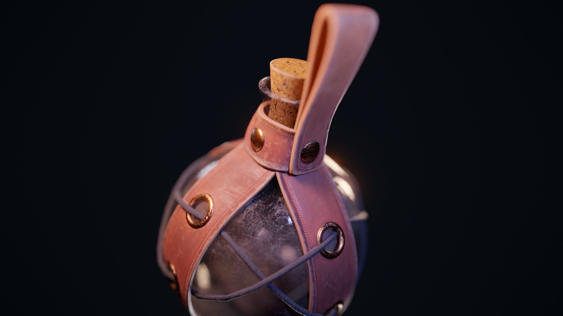 Potion - 1 3D model_4