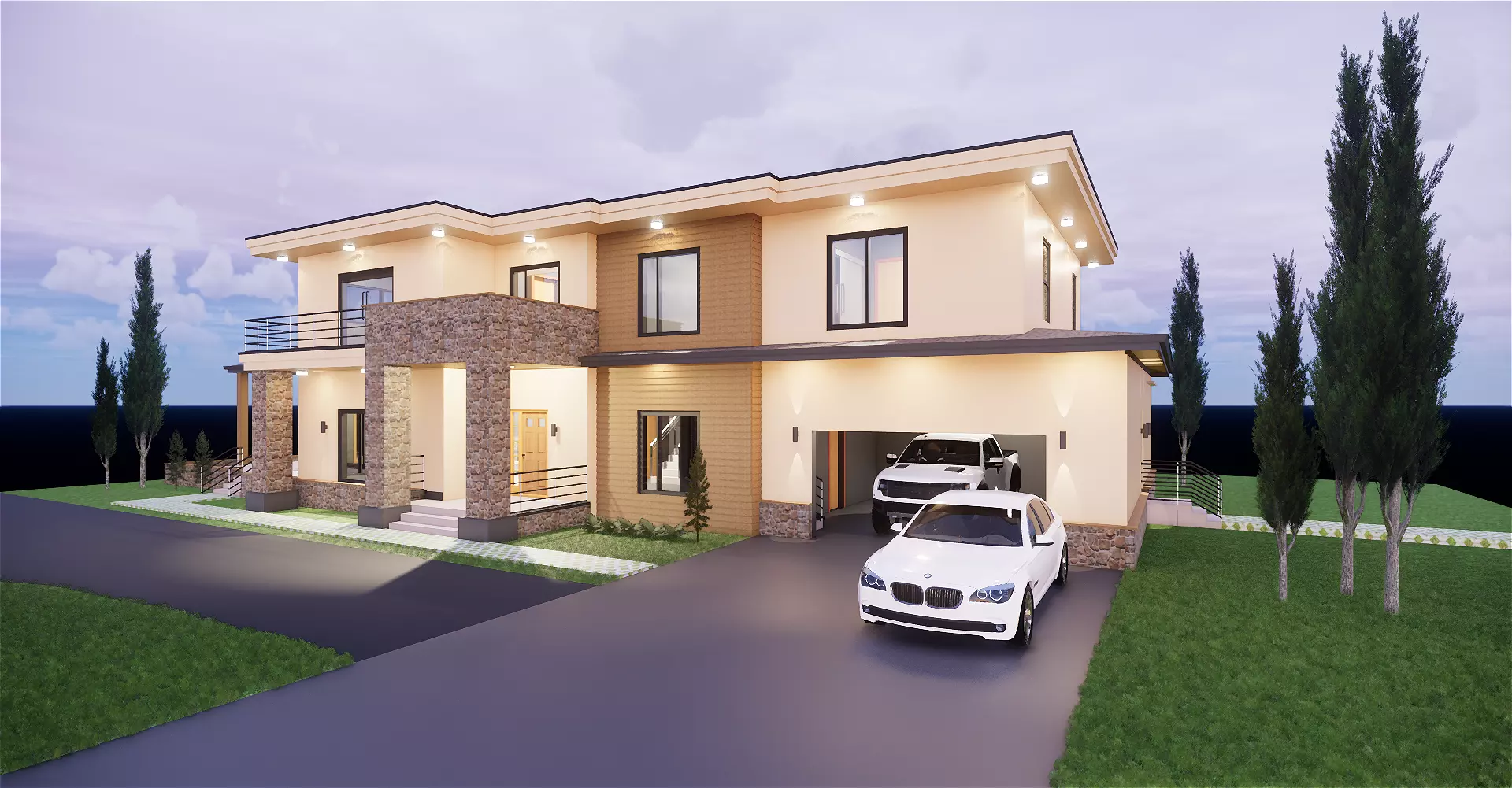 Modern Villa 3D model