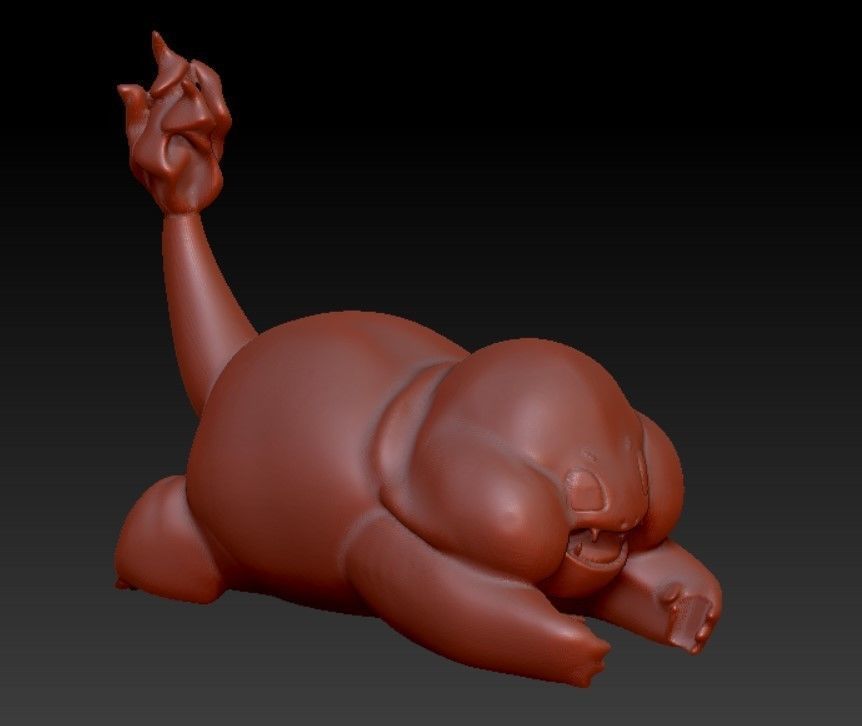 pokemon chonkiest fat and cutest with nintendo 3D model_3
