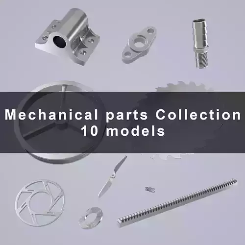 Free Mechanical Parts Free 3D model