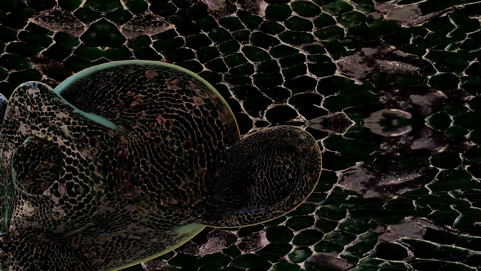 8k Magic green amethyst mosaic skin and several colors Texture_16