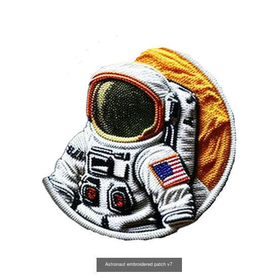 Astronaut patch Bundle PBR Texture Texture_11