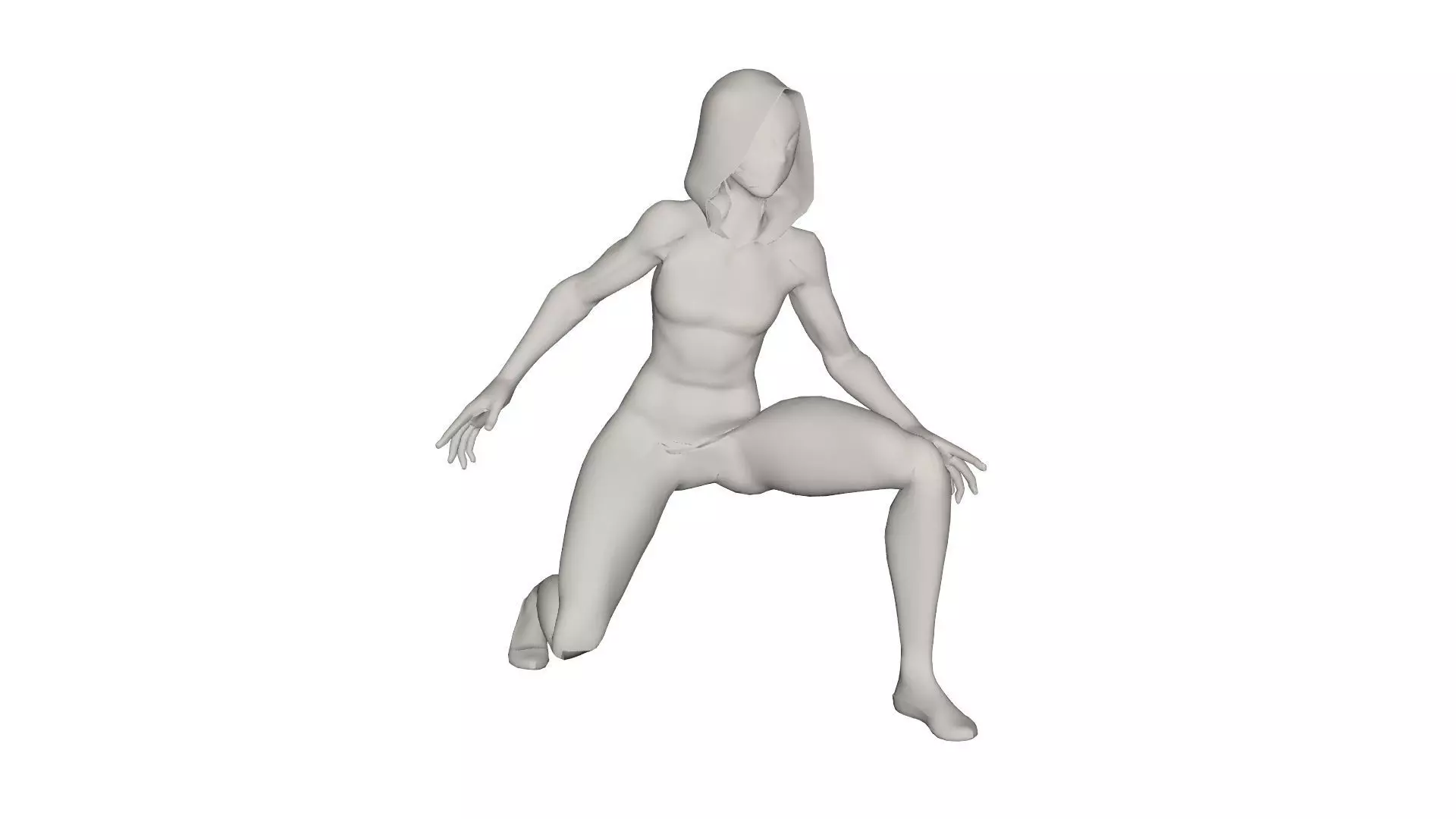 Superhero concept 3D model_0