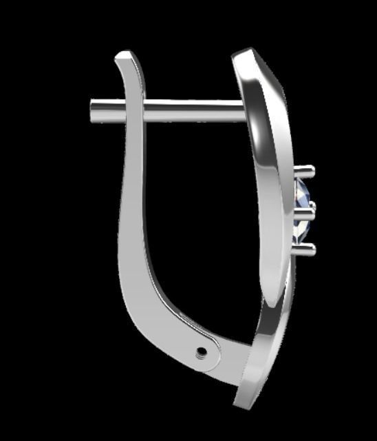 Earrings kt3 3D print model_14