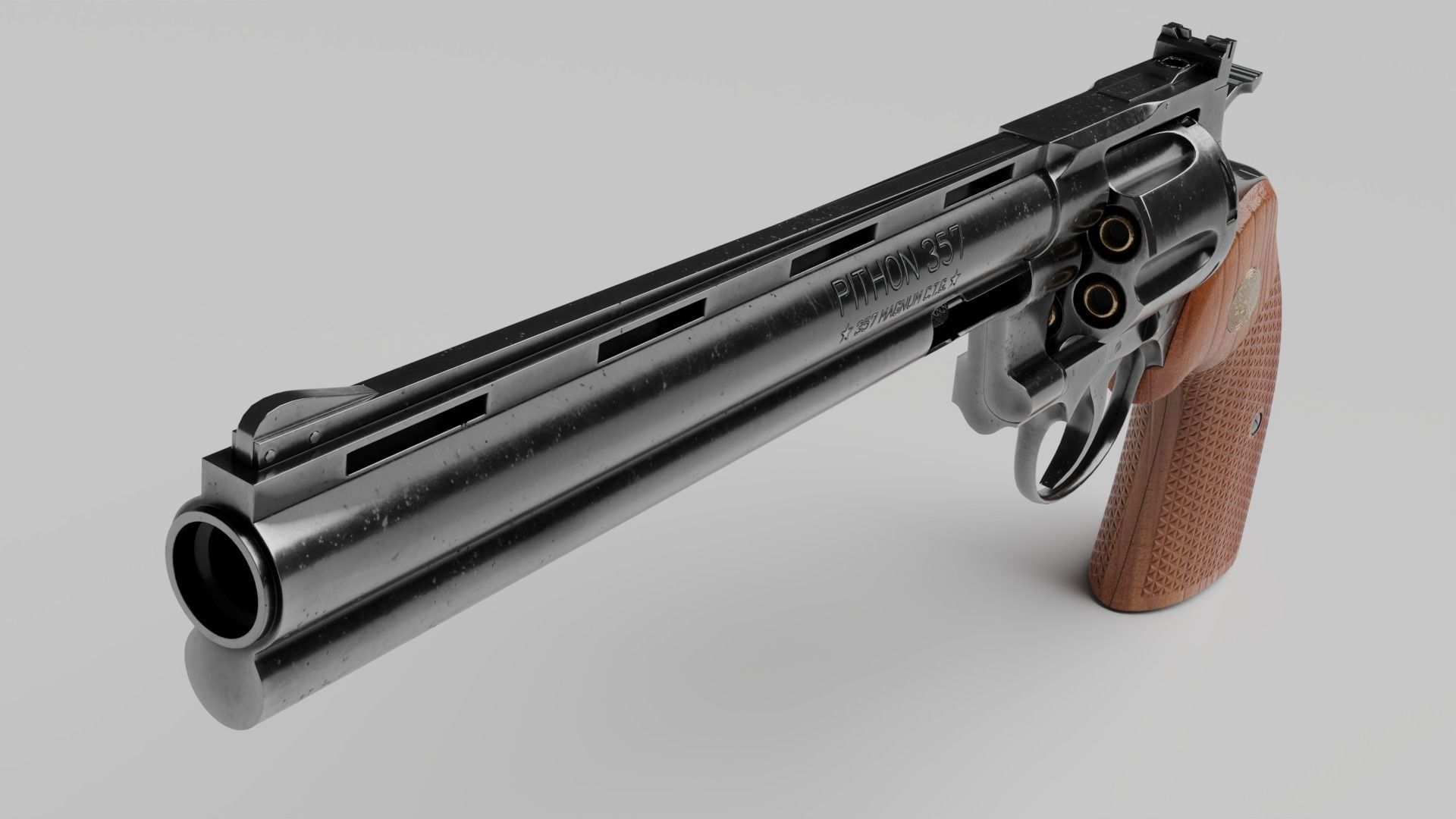 Revoler revolver 3D model_3