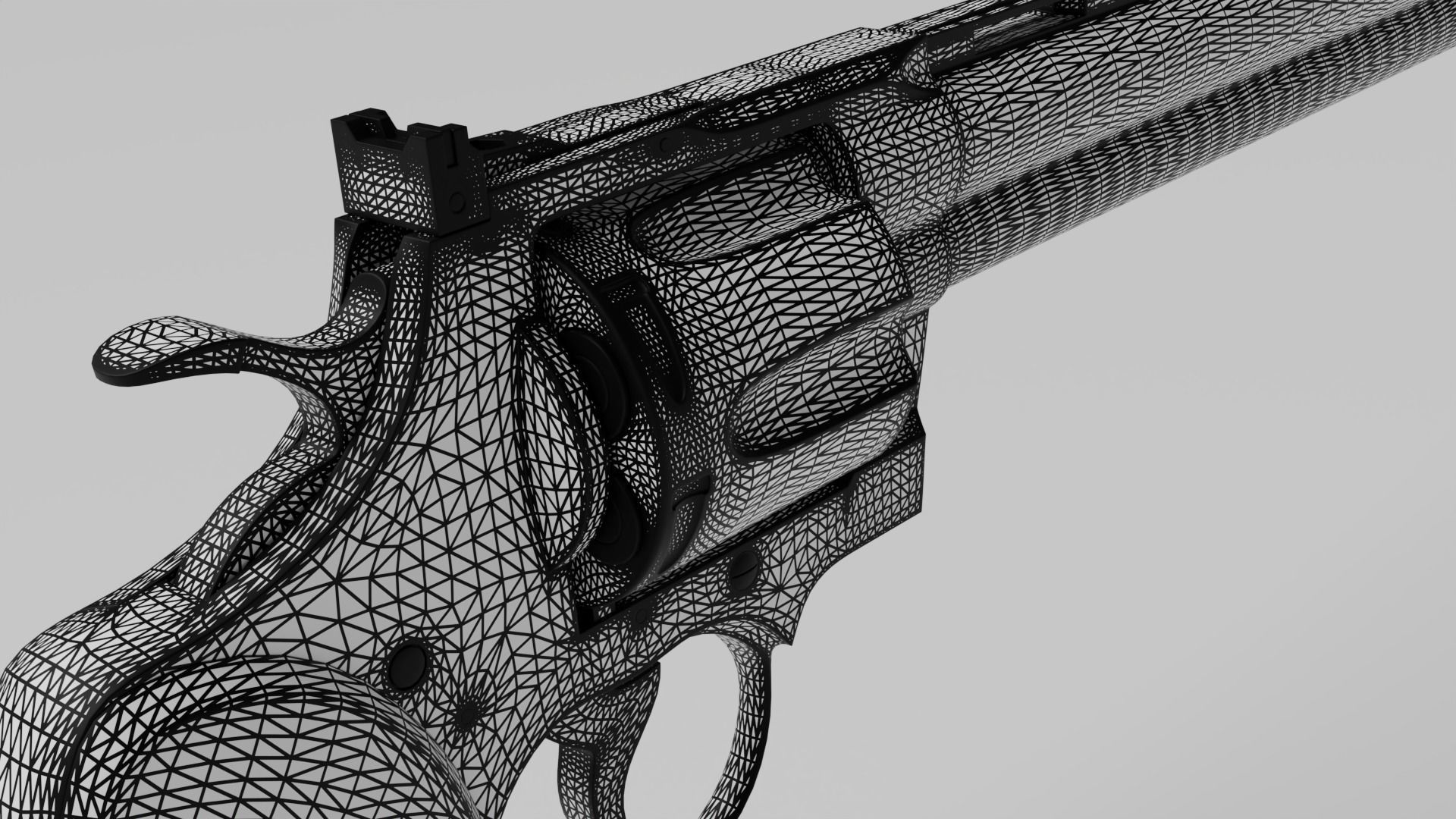 Revoler revolver 3D model_10