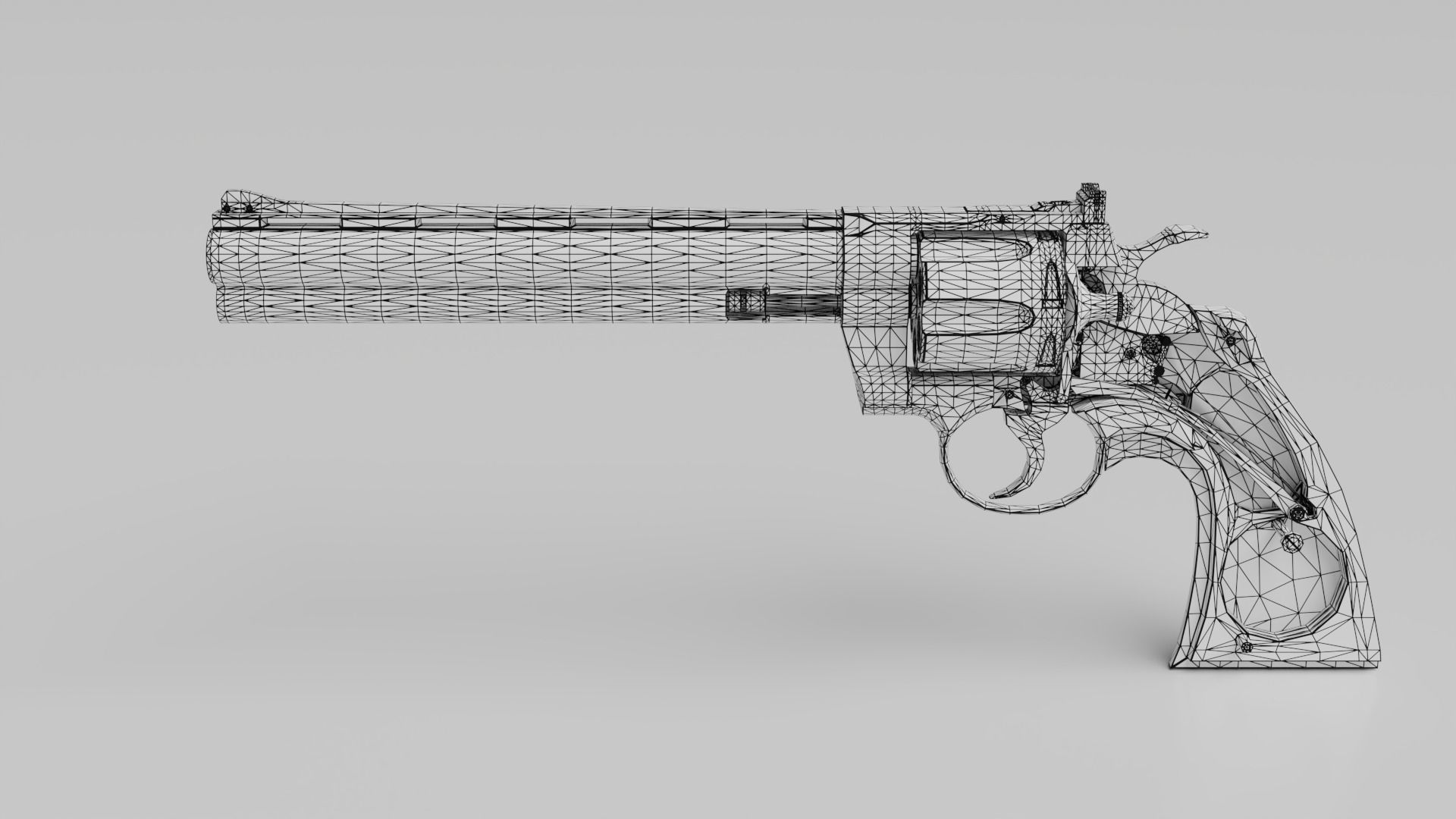 Revoler revolver 3D model_17
