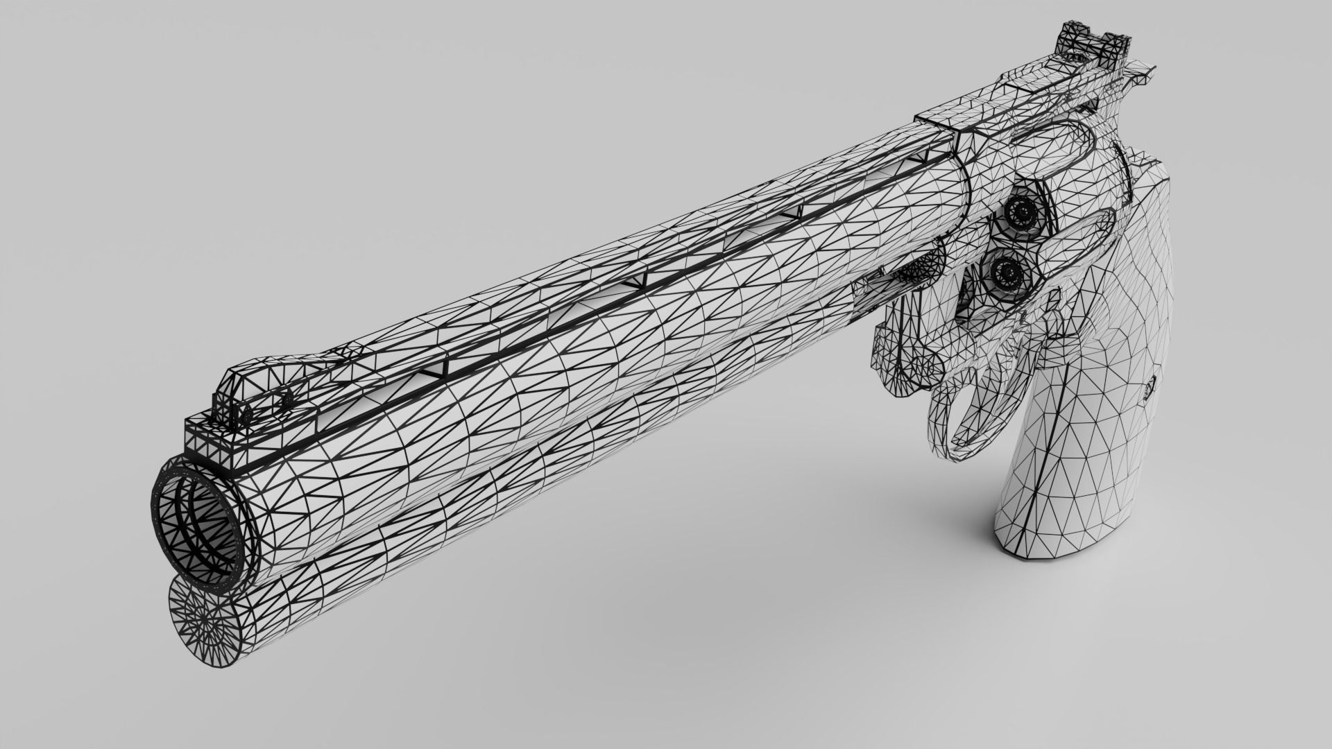 Revoler revolver 3D model_5