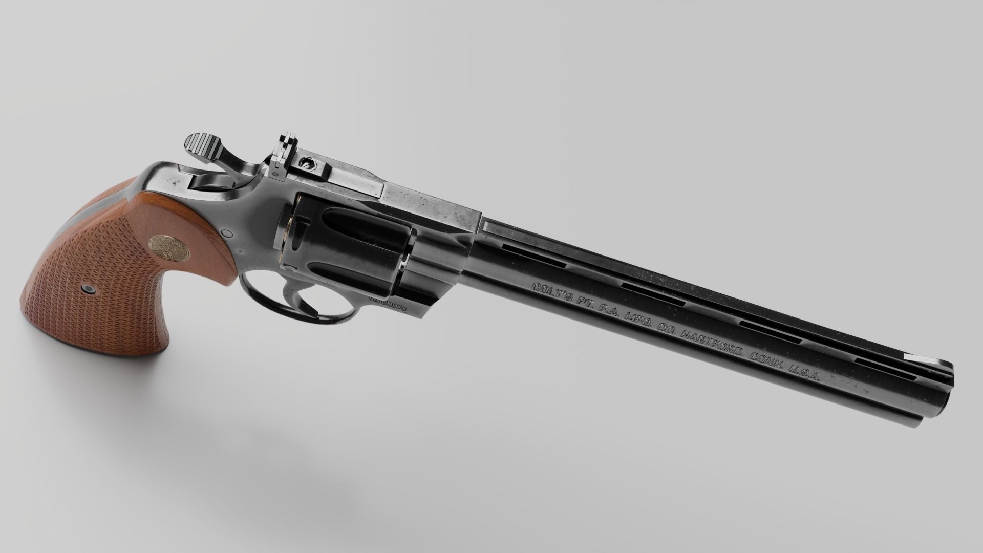 Revoler revolver 3D model_6