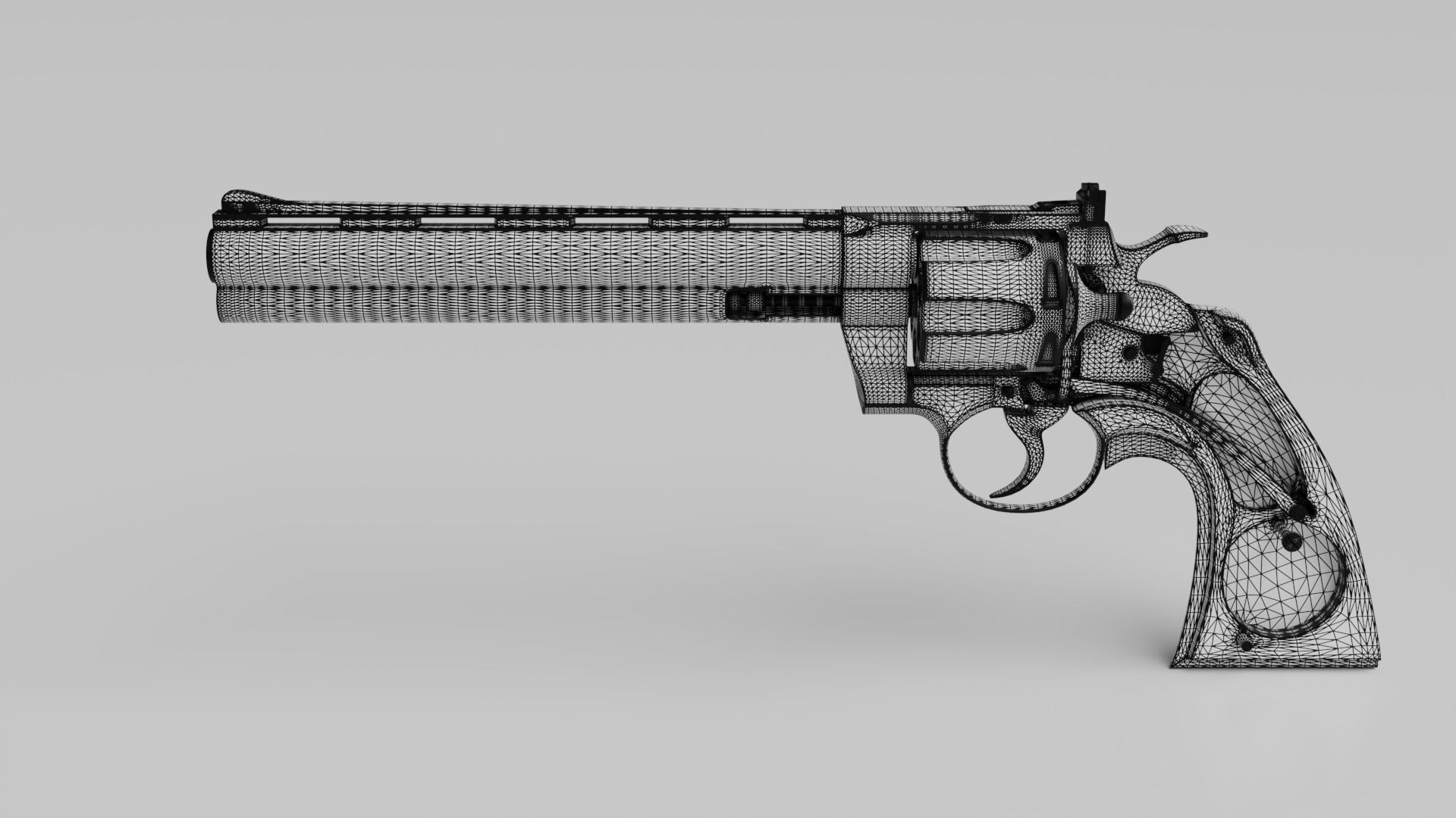 Revoler revolver 3D model_16