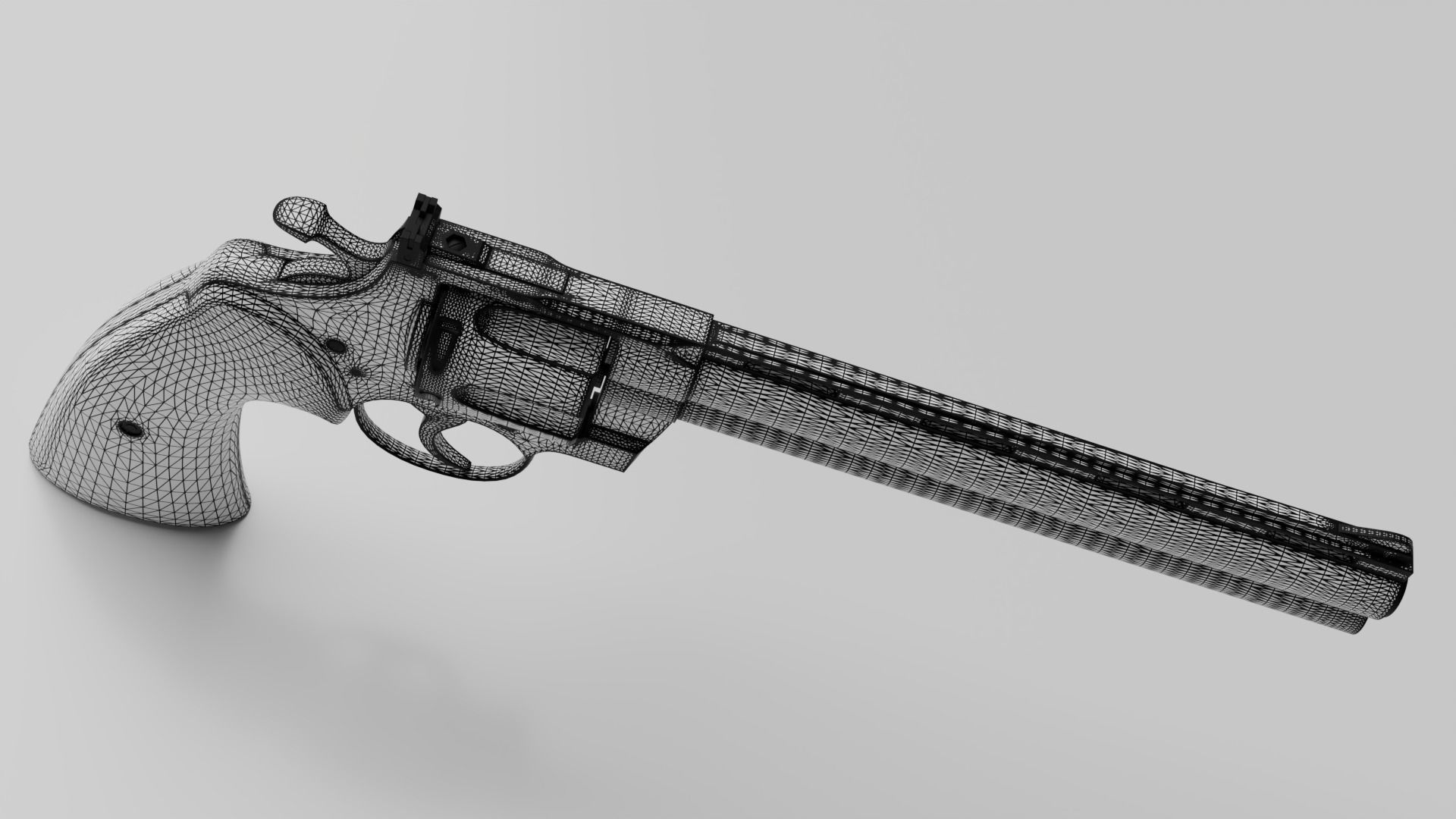 Revoler revolver 3D model_7