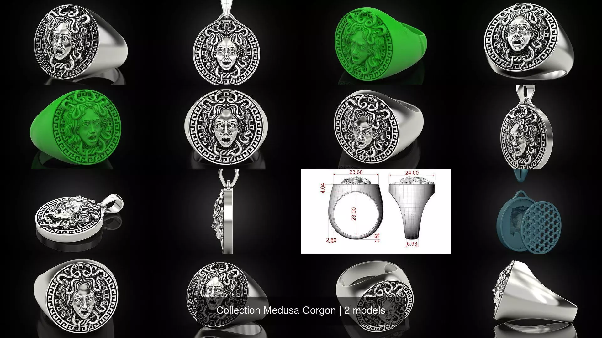 Collection Medusa Gorgon _1