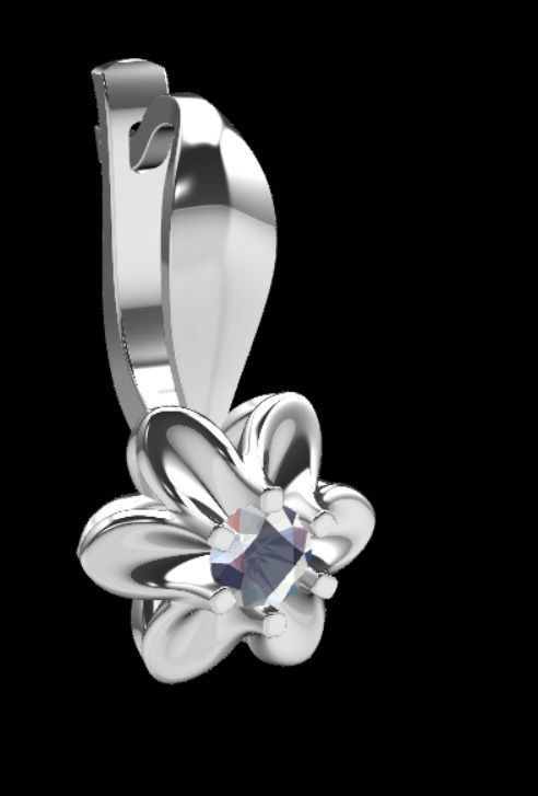 Earrings kt5 3D print model_13