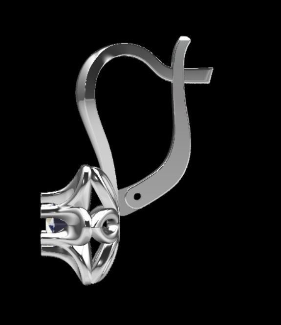 Earrings kt5 3D print model_14