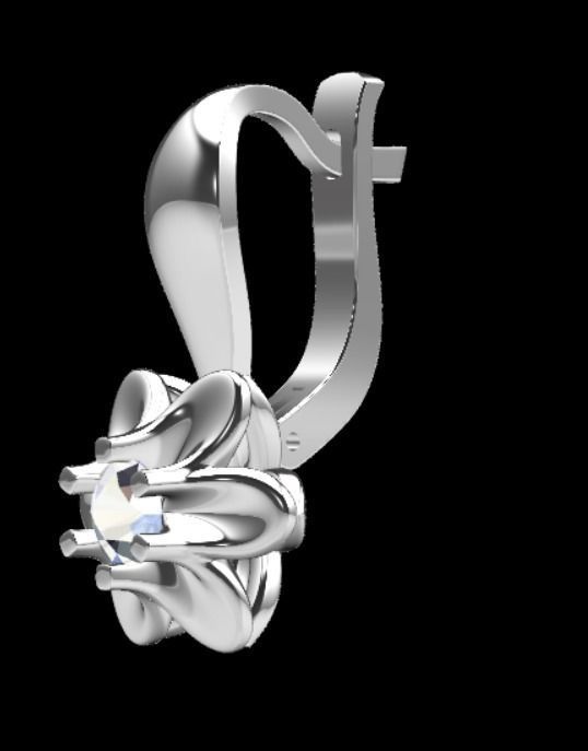 Earrings kt5 3D print model_17