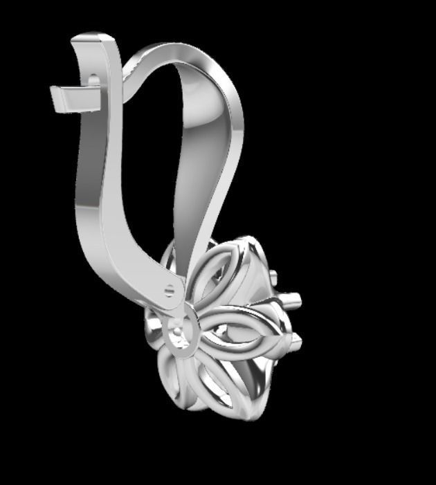 Earrings kt5 3D print model_18