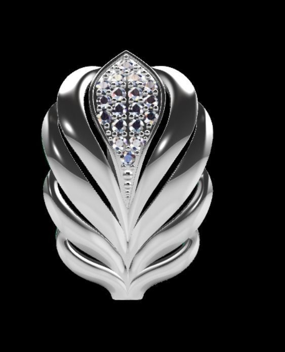 Earrings kt6 3D print model_15