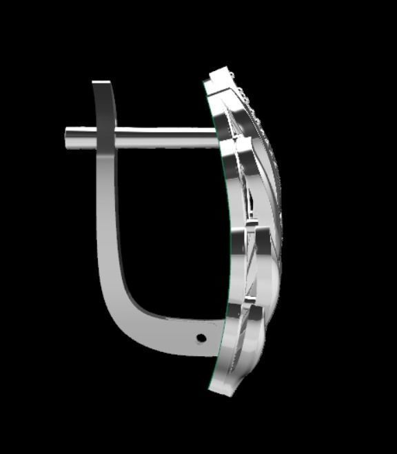 Earrings kt6 3D print model_14