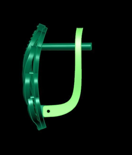 Earrings kt6 3D print model_6