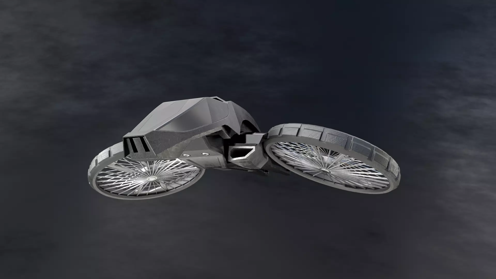 hidden drone 3D model_0