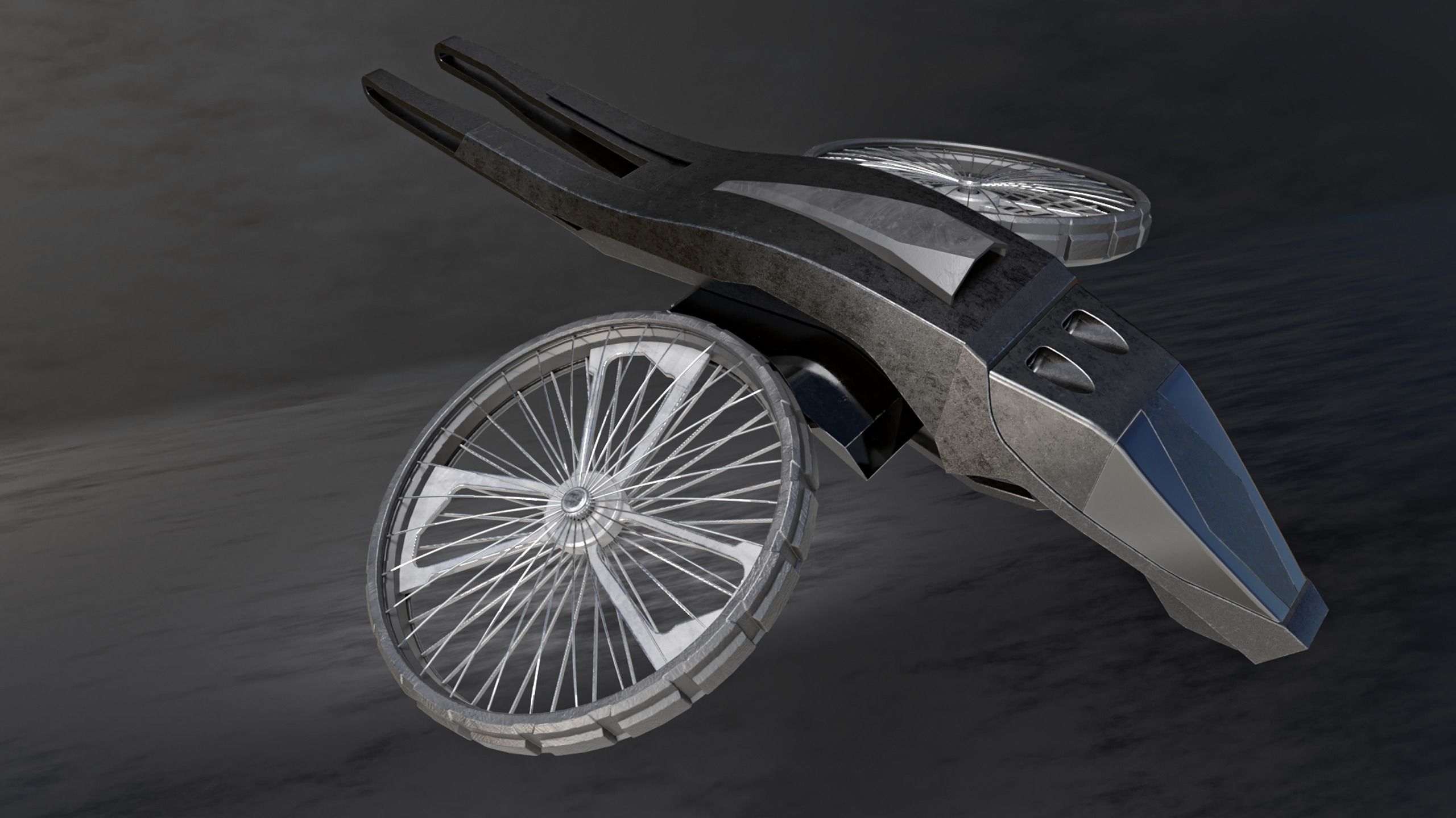 hidden drone 3D model_2