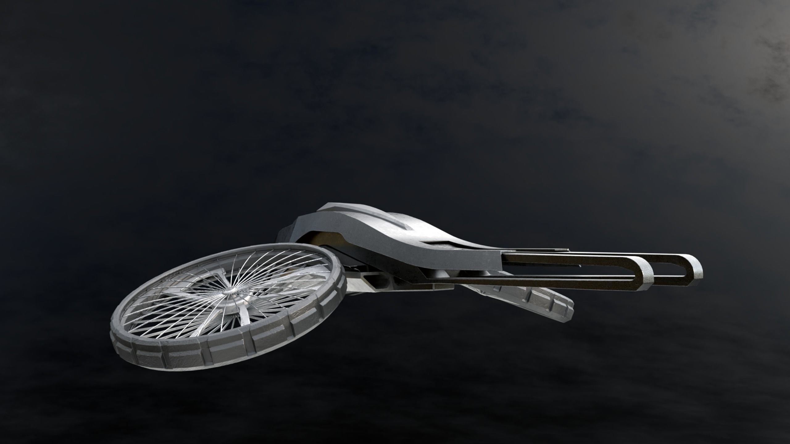 hidden drone 3D model_6