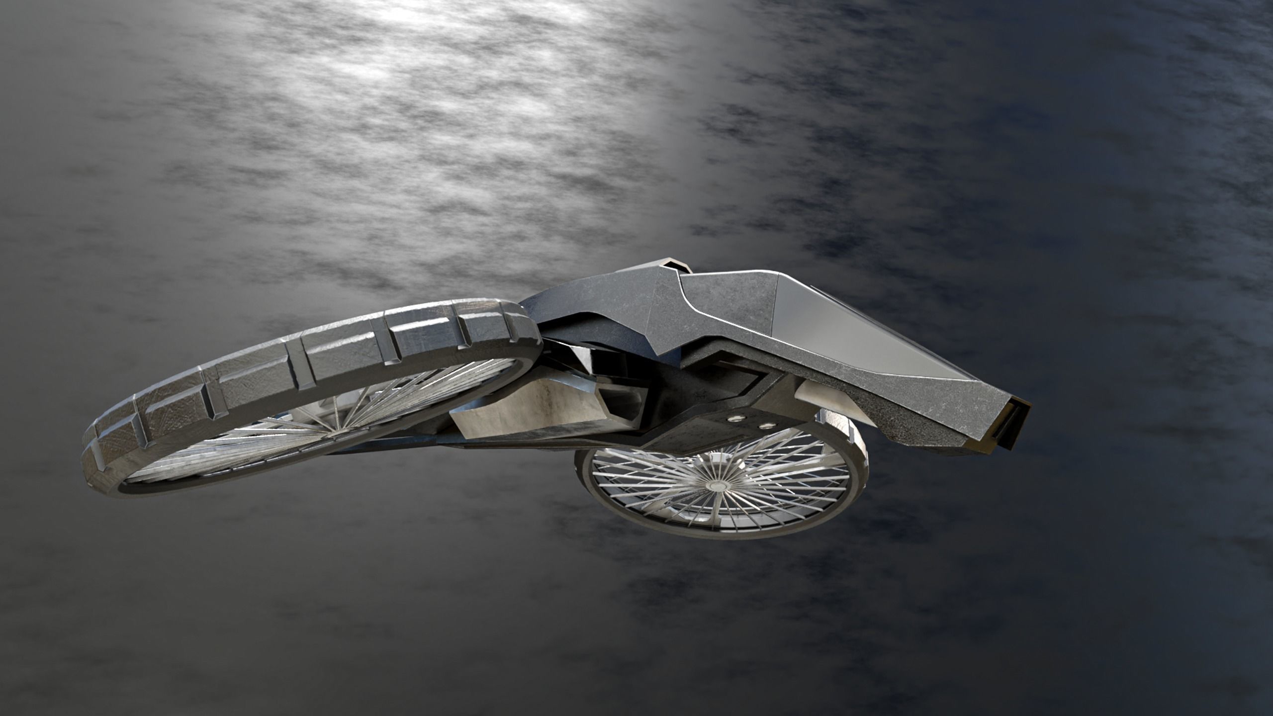 hidden drone 3D model_1