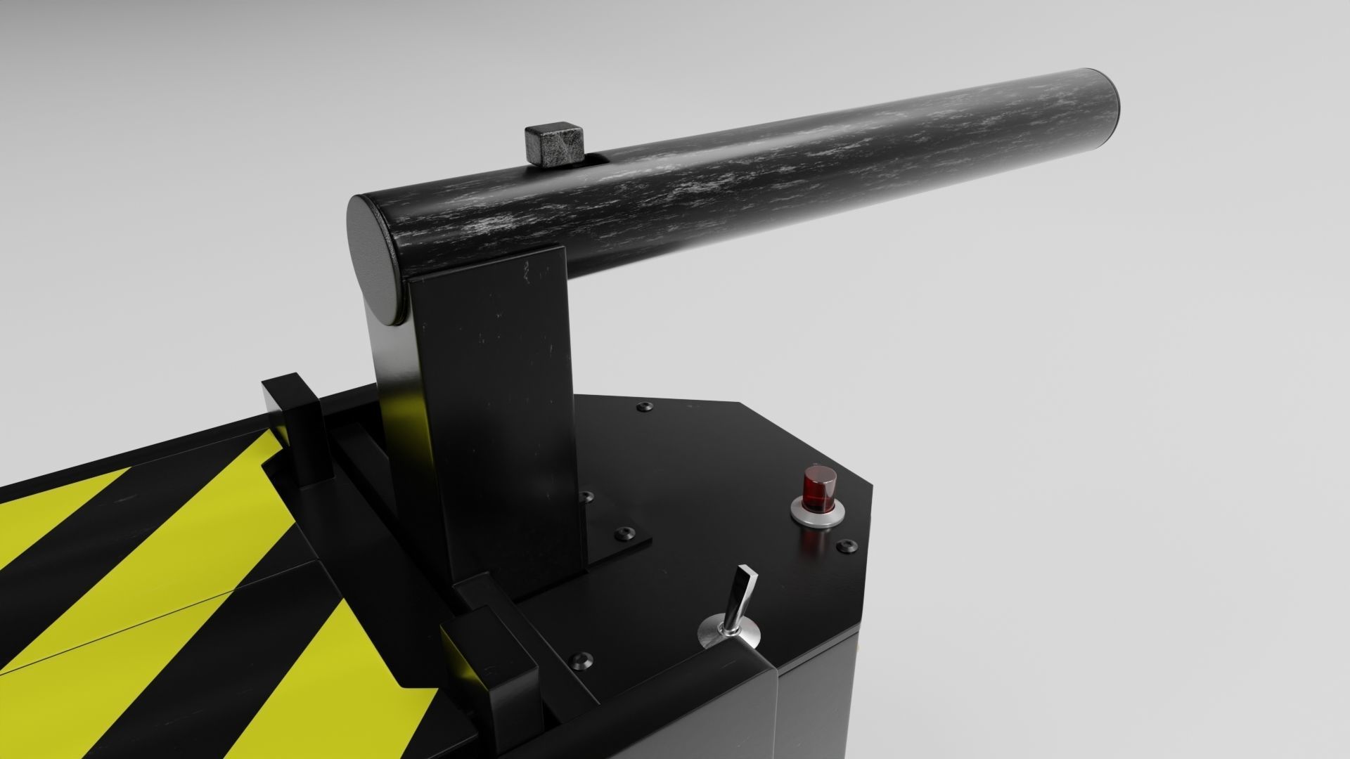 Ghostbuster Trap High Poly and Low Poly Low-poly 3D model_11