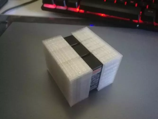 FujiFilm NP-W126S Battery Box Free 3D print model