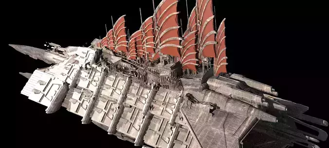 Hutt Desert Sail Barge carrier 4 