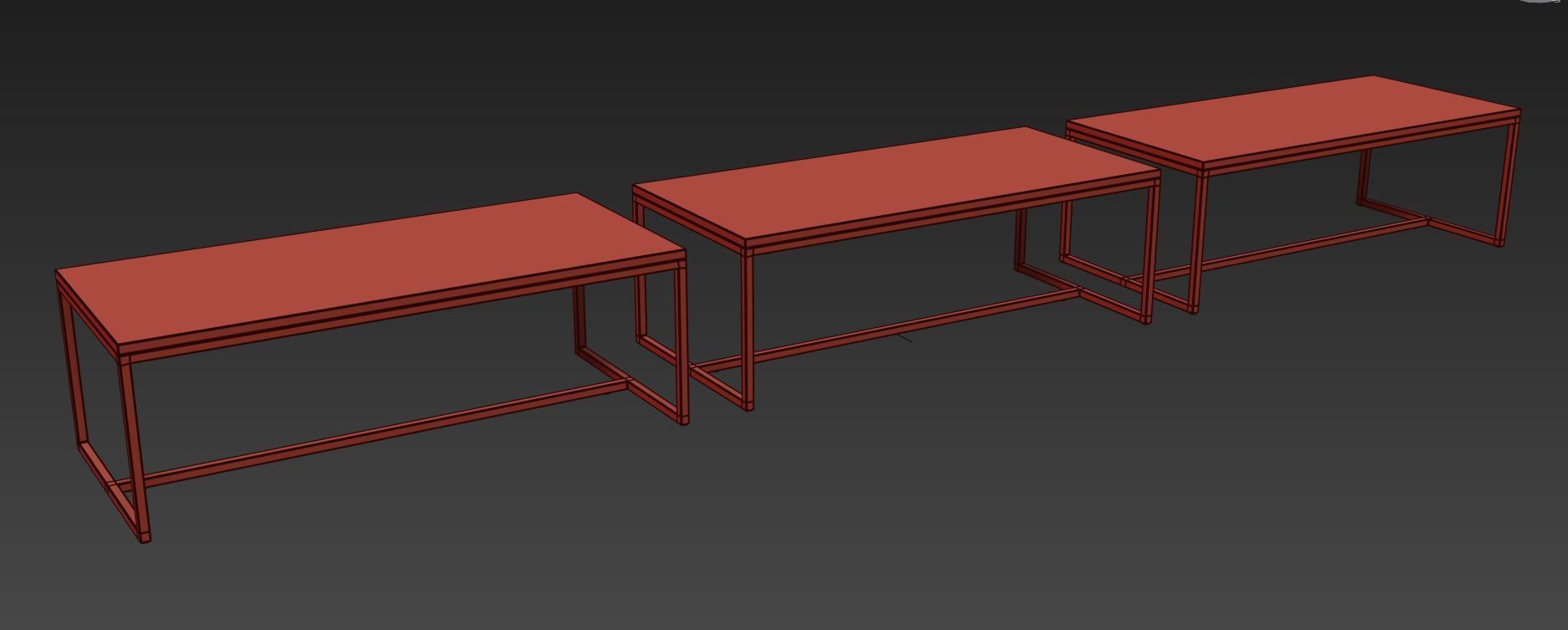 Aadhira coffee table by 17Stories 3D model_9