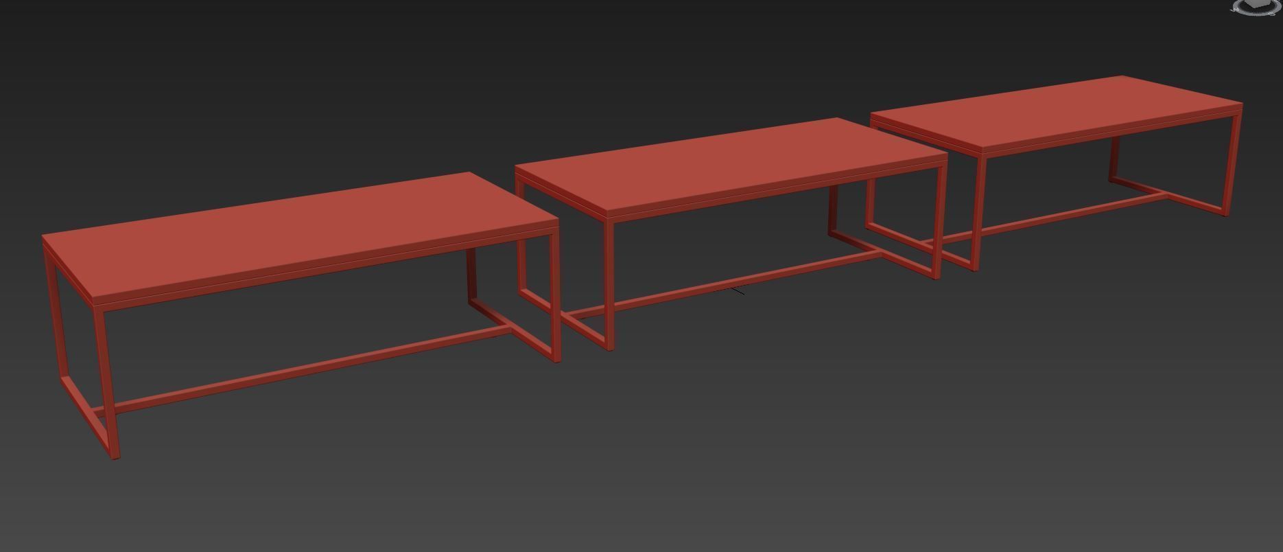 Aadhira coffee table by 17Stories 3D model_8