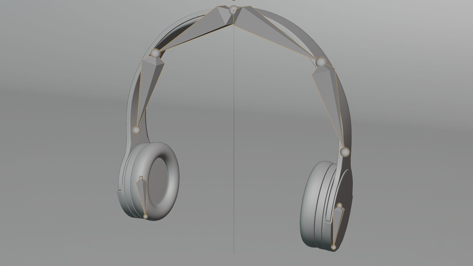 Light Up Headphones 3D model_6