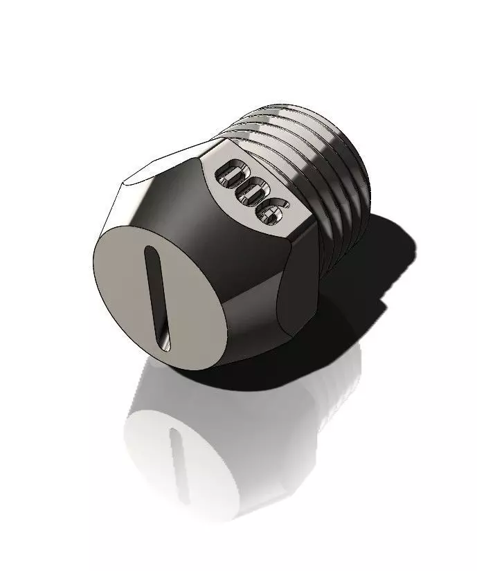 Flat jet nozzle Lechler Festo Camozzi 3D print model_0