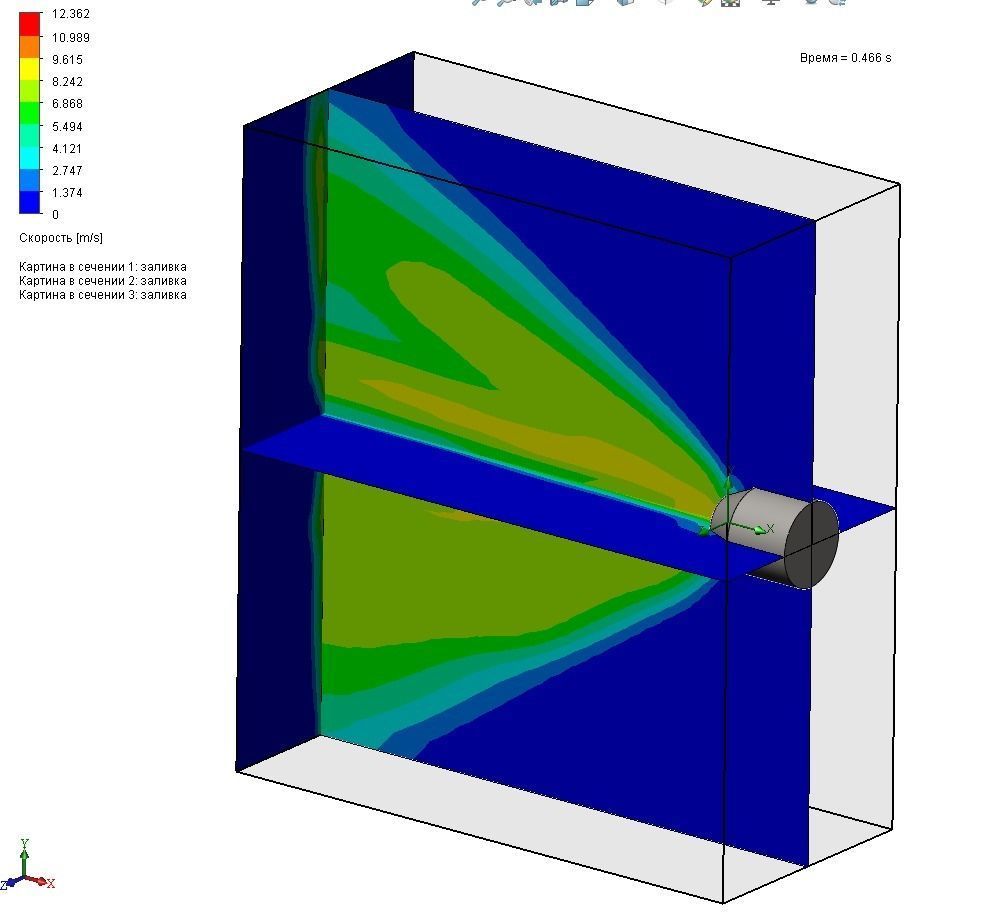 Flat jet nozzle Lechler Festo Camozzi 3D print model_3