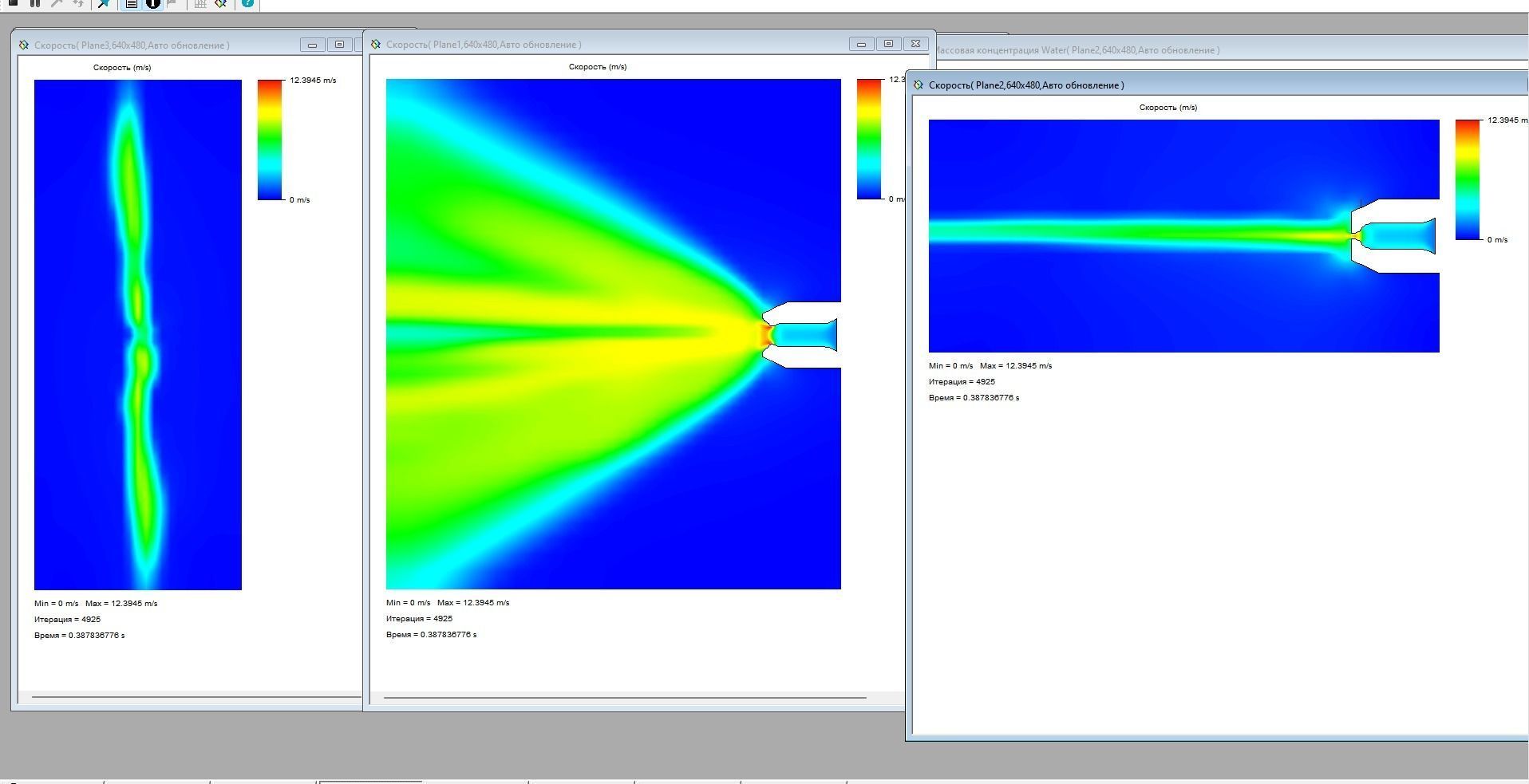 Flat jet nozzle Lechler Festo Camozzi 3D print model_7