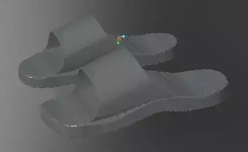 Nice free slippers next door