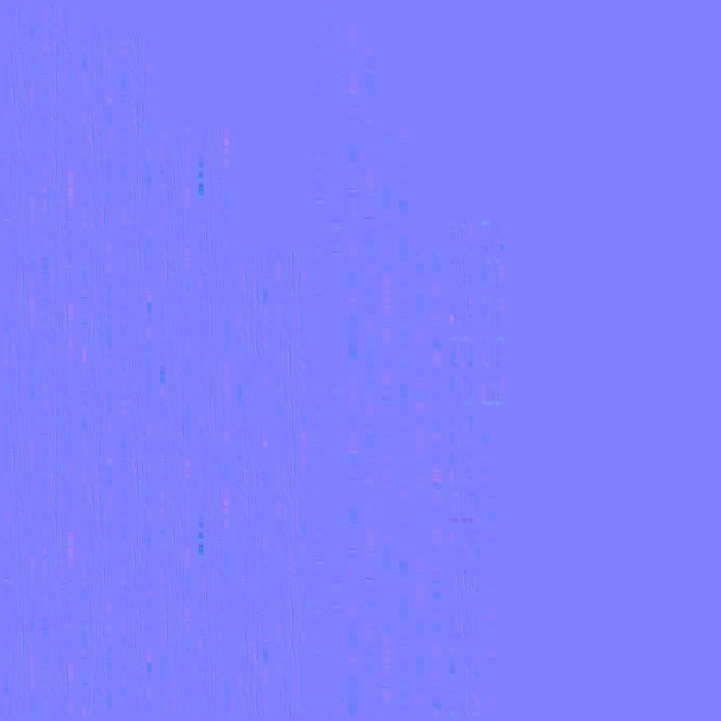 Bookcase 2 wooden made of metal and wood Low-poly 3D model_20