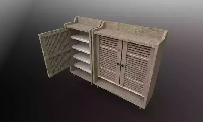 Cabinet 2 wooden