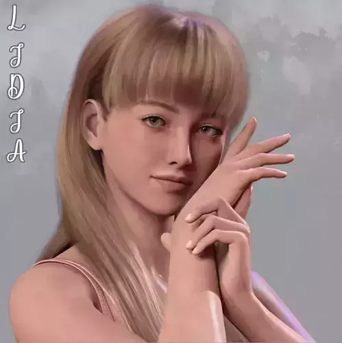 Lidia for Genesis 9 - DAZ3D - 3D model