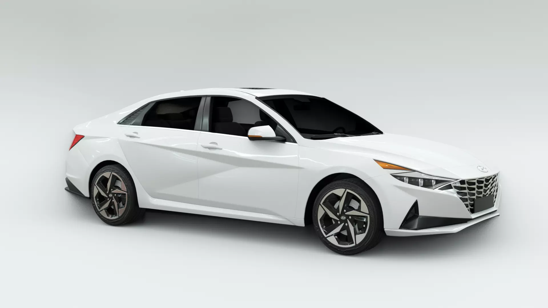 Hyundai Elantra 2021 3D model_0