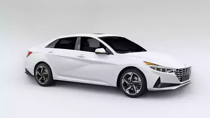 Hyundai Elantra 2021 3D model