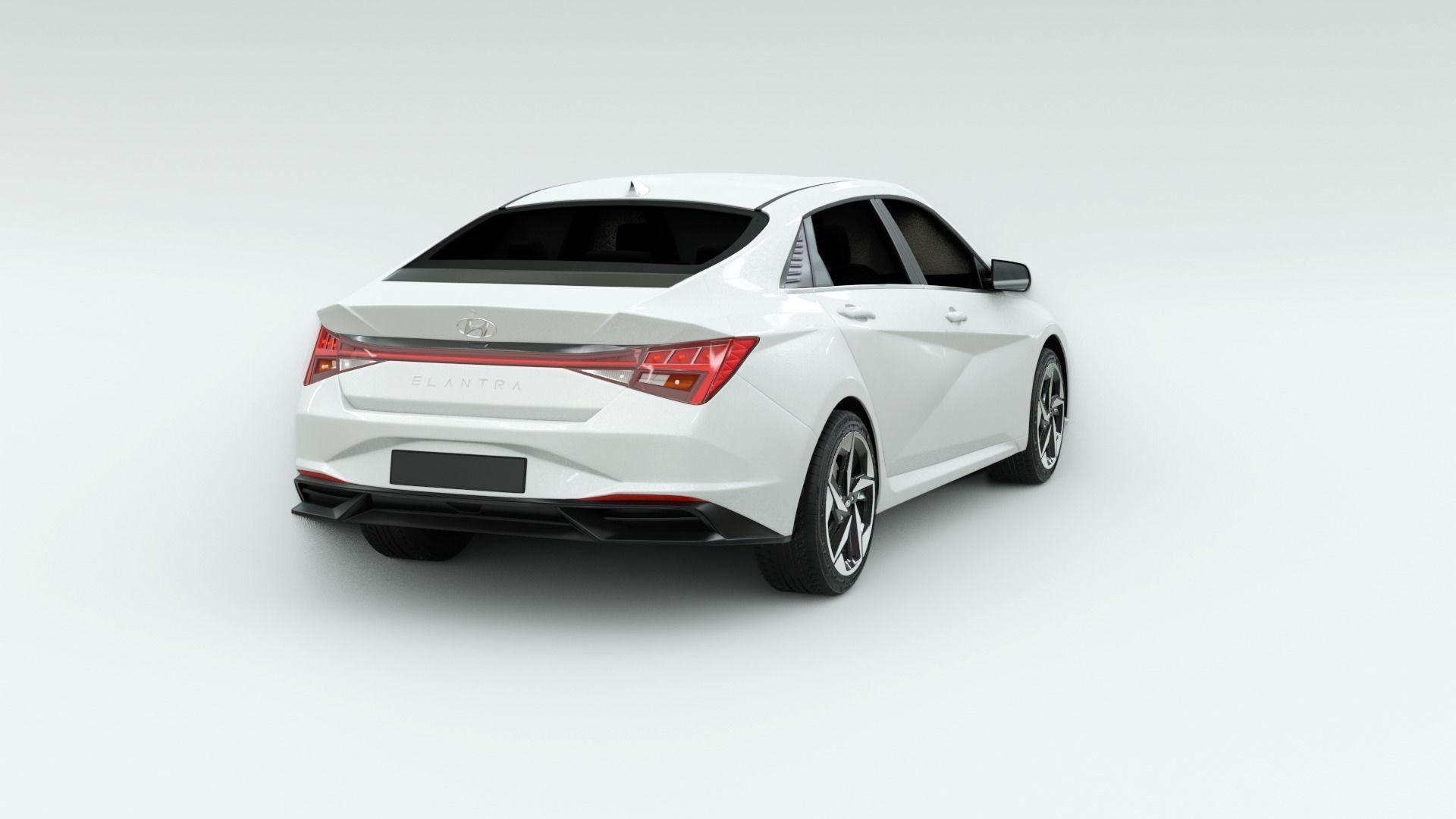 Hyundai Elantra 2021 3D model_4