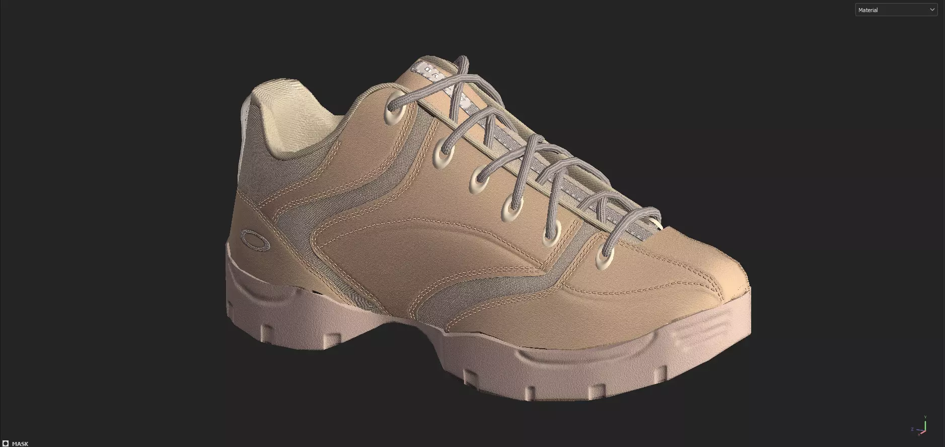 oakley flak 365 Low-poly 3D model