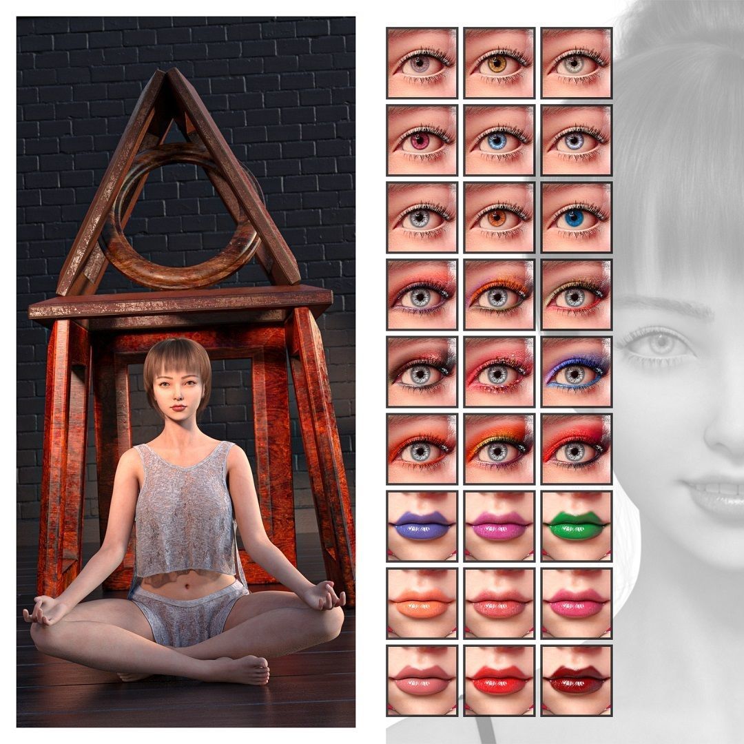 Kalila for Genesis 9 - DAZ3D - 3D model_6