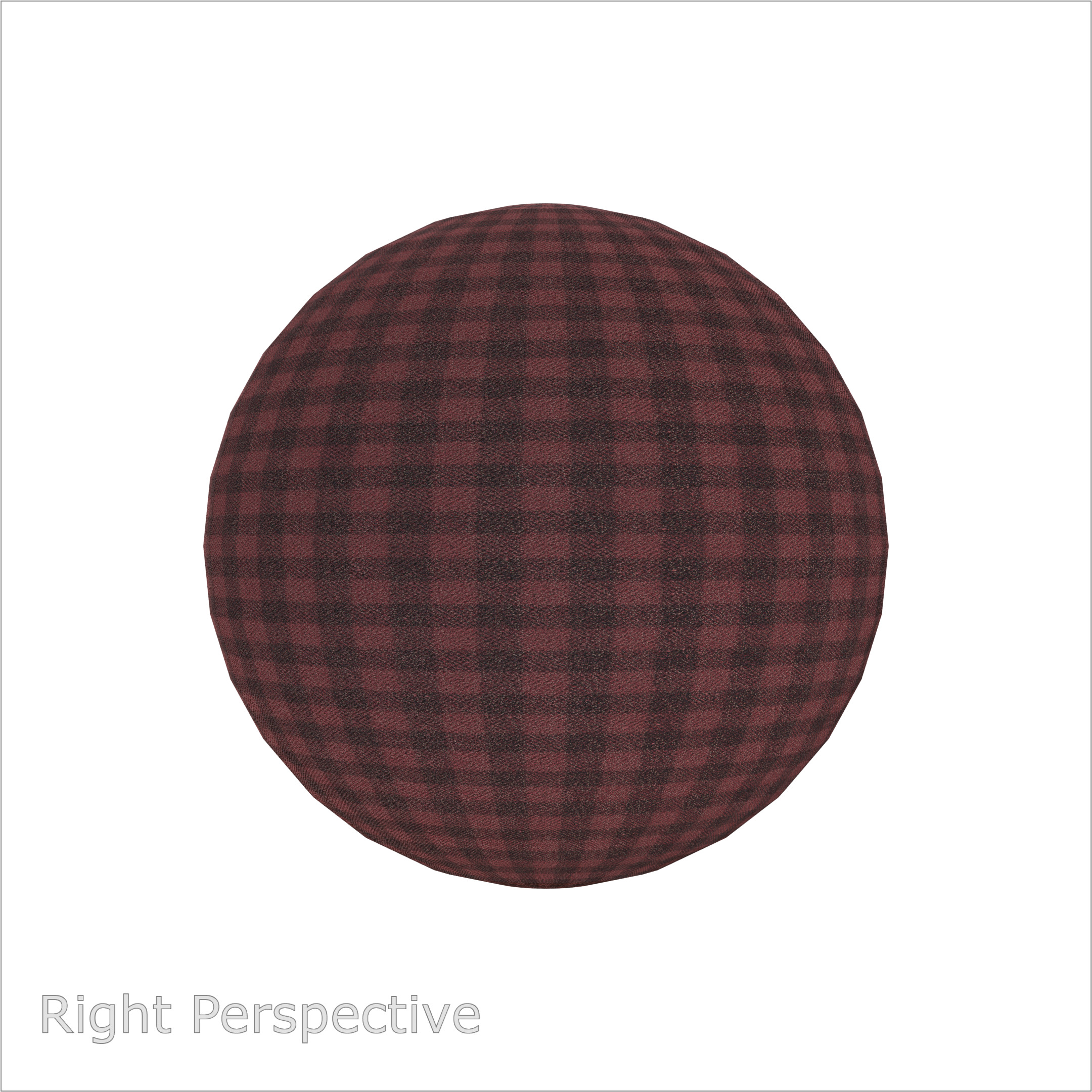 Black and Red Flannel Tartan Fabric Texture Seamless PBR Texture_3