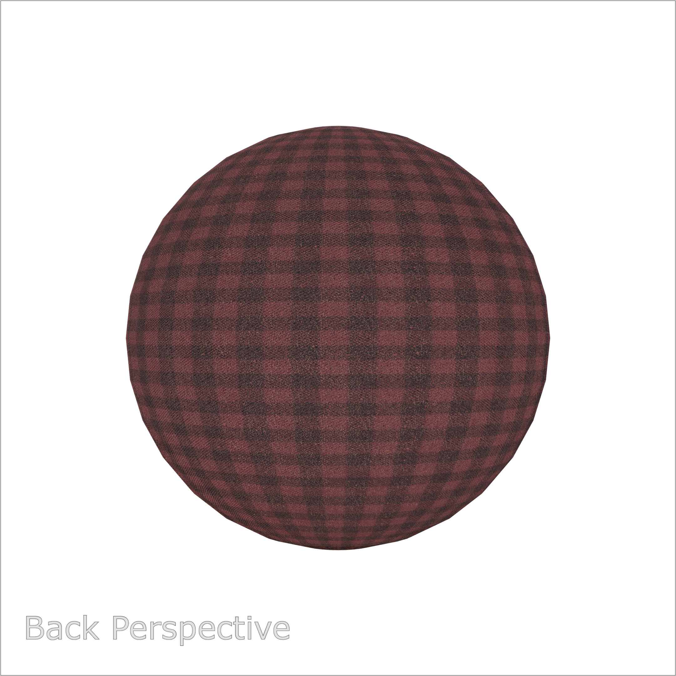 Black and Red Flannel Tartan Fabric Texture Seamless PBR Texture_1