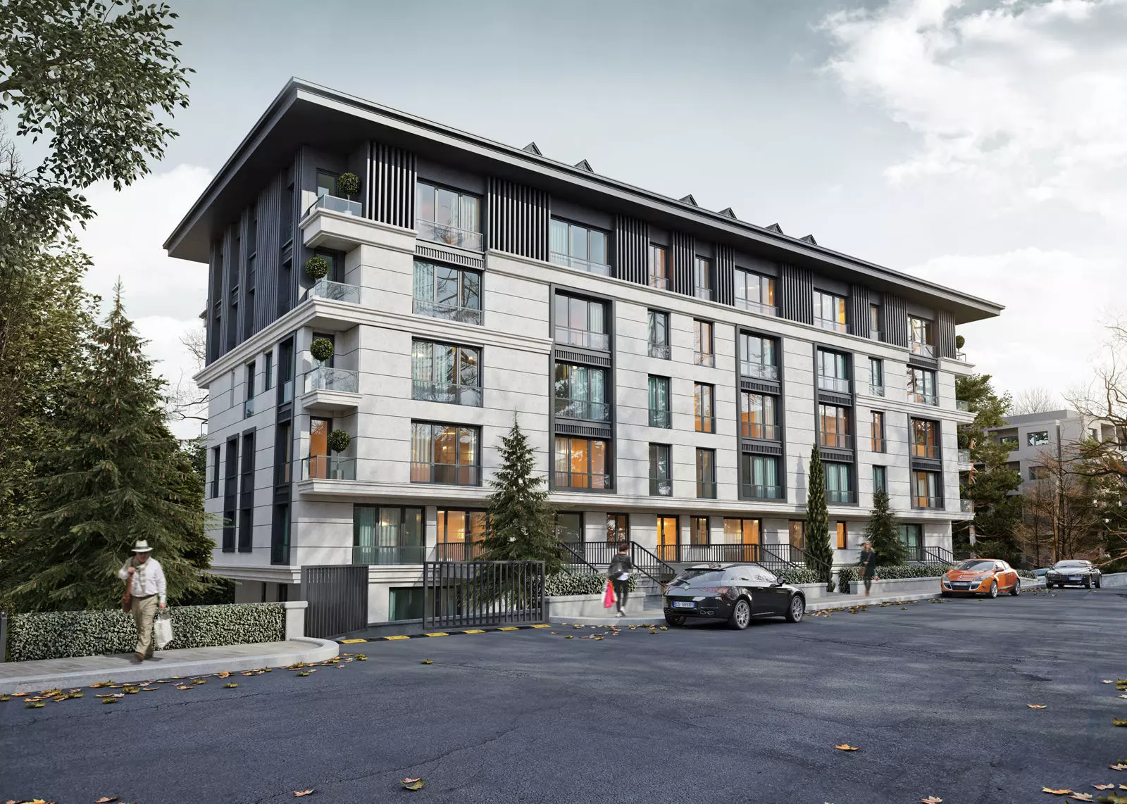 Apartment Model Modern Classic 3D model_0