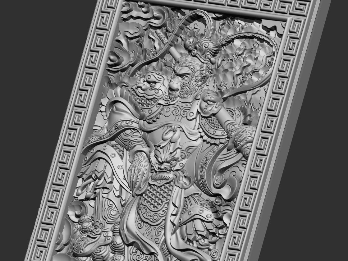 Monkey King 3D print model_6