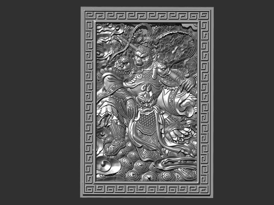 Monkey King 3D print model_1